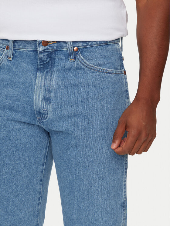 Wrangler Wrangler Джинси 13Mwz 112358497 Голубий Straight Fit