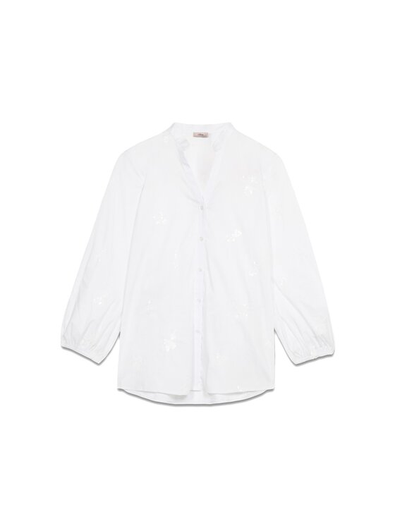 Oltre Oltre Camicia 5083R102960N011 Bianco Over Fit