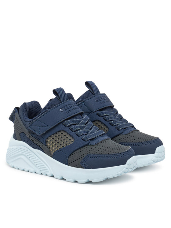 Skechers Skechers Snīkeri Uno Lite GRIDSTILL 405715L/NVCC Tumši zils