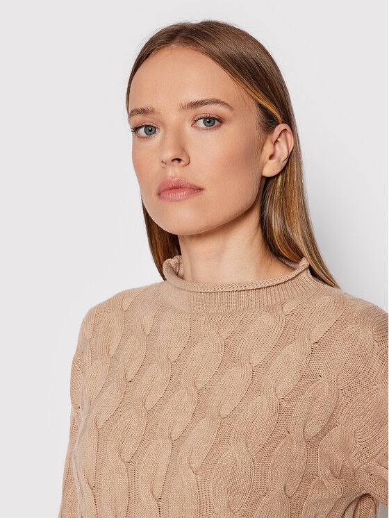 United Colors Of Benetton United Colors Of Benetton Kampsun 1335D2467 Pruun Regular Fit
