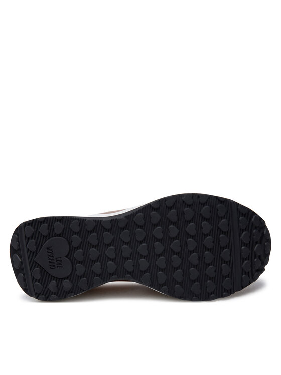 LOVE MOSCHINO LOVE MOSCHINO Sneakersy JA15455G0LIN210A Brązowy