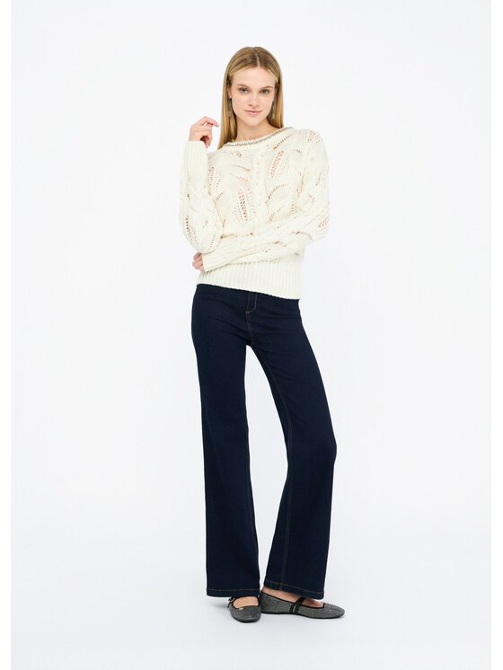 Liu Jo Liu Jo Maglione MF5452MA37R10701 Bianco Regular Fit