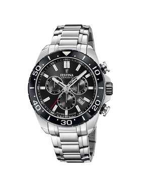 Festina Festina Zegarek F20042-4 Srebrny