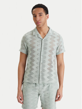 Guess Guess Camicia M6GP46 K3236 Verde Regular Fit