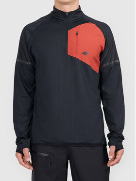 4F 4F Bluza 4FWAW26TFSWM0906-20S Czarny Active Fit