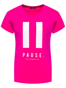 Liu Jo Sport Liu Jo Sport Tričko T69142 J0088 Ružová Regular Fit