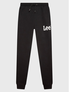 Lee Lee Spodnie dresowe LEE0011 Czarny Regular Fit