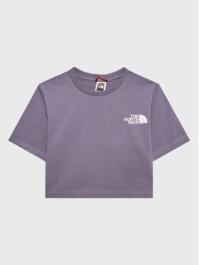 The North Face The North Face T-shirt Simple Dome NF0A82EC Violet Regular Fit