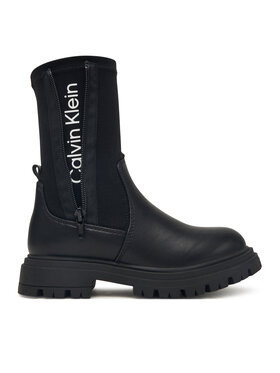 Calvin Klein Calvin Klein Bokacsizma Chelsea Boot V3A5-83123-1464 S Fekete