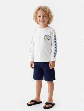 Quiksilver Quiksilver T-Shirt Ev Bloomsday EQKZT03572 Λευκό Regular Fit