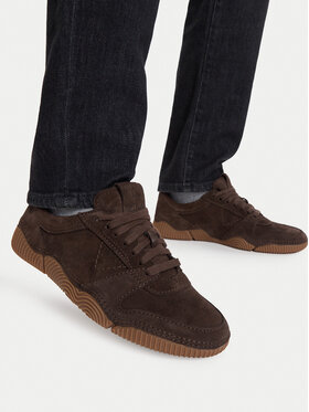 Clarks Clarks Sneakersy Sharpham Lace 26327296 Brązowy