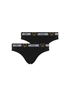 MOSCHINO MOSCHINO Set di 2 slip 2pack - Moschino - underbear Nero