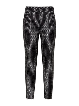 PHILIPP PLEIN PHILIPP PLEIN Bavlnené nohavice 22065 Čierna Flare Fit