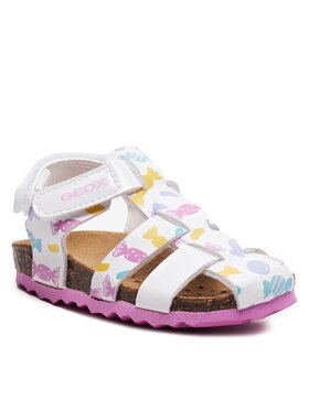 Geox Sandale B Sandal Chalki Girl B452RA 000HH C0653 M Bijela