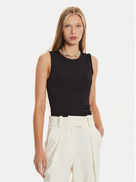 Calvin Klein Calvin Klein Marškinėliai K20K207748 Juoda Slim Fit