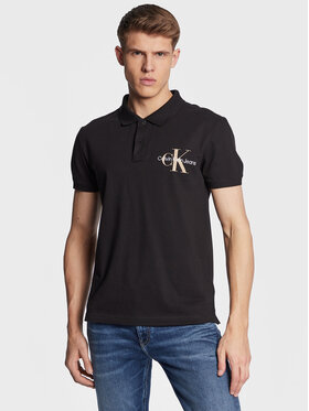 Calvin Klein Jeans Calvin Klein Jeans Polo J30J322451 Czarny Regular Fit