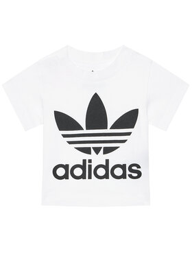 adidas adidas T-shirt Trefoil DV2828 Blanc Regular Fit