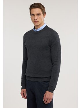 Trussardi Trussardi Kardigan M0038000005N013 Szary Regular Fit