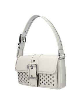 Michael Kors Michael Kors Torebka White Leather Shoulder Biały
