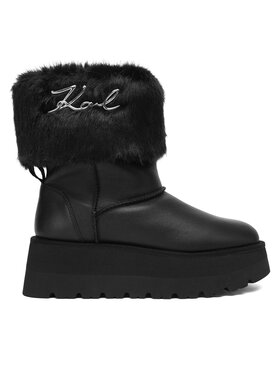 KARL LAGERFELD KARL LAGERFELD Sniega zābaki KL48655 Melns