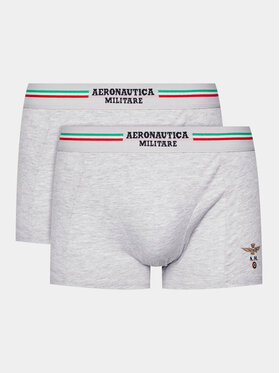 Aeronautica Militare Aeronautica Militare Komplet 2 par bokserek AM1UBX001 Szary
