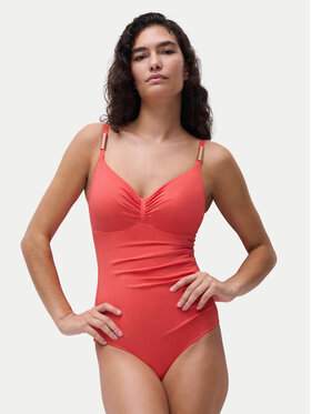 Chantelle Chantelle Бански костюм Icon C16VR0 Коралов