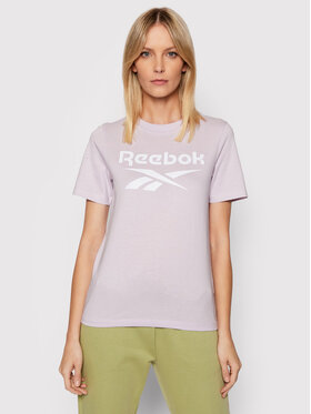 Reebok Reebok T-shirt HE5402 Ljubičasta Regular Fit