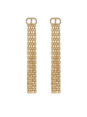 TWINSET TWINSET Naušnice 251TA4150 Zlatá