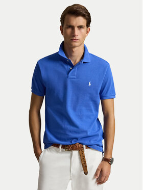 Polo Ralph Lauren Polo Ralph Lauren Тениска с яка и копчета 710536856514 Син Regular Fit