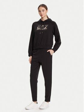 EA7 Emporio Armani EA7 Emporio Armani Спортивний костюм 7W000687 AF12502 UC001 Чорний Regular Fit