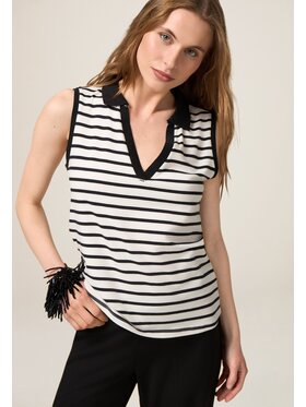 Oltre Oltre T-Shirt G372J004152N0Z3 Biały Regular Fit