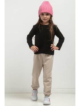 Tessita Tessita Bluzka BLUZKA MMD44_3_140 Czarny Regular Fit