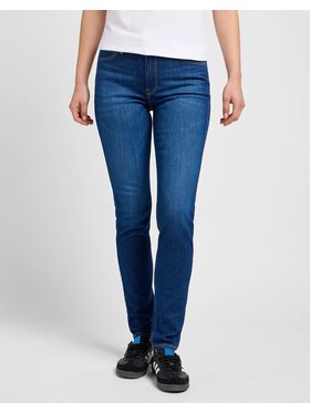 Lee Lee Jeansy SCARLETT HIGH Niebieski Skinny Fit
