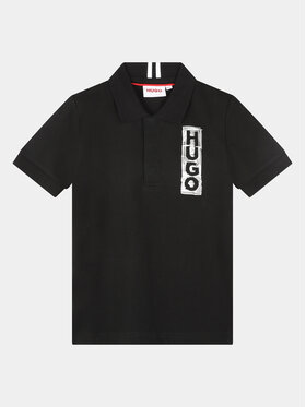 Hugo Hugo Polokošeľa G25144 S Čierna Regular Fit
