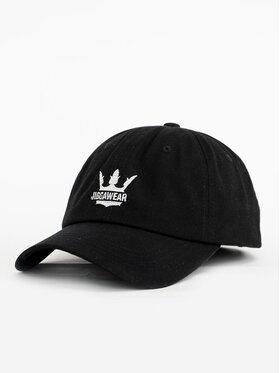 Jigga Wear Jigga Wear Czapka z daszkiem Czapka Z Daszkiem Baseball Czarna / Biała Jigga Wear Crown Haft uni Czarny