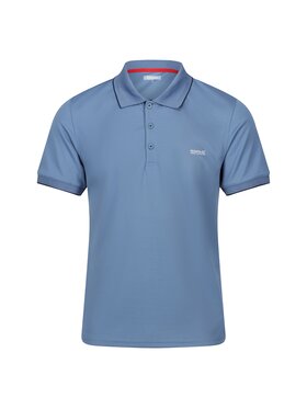 Regatta Regatta Polo RG10704 Błękitny Double Fit