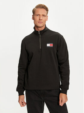 Tommy Jeans Tommy Jeans Sweatshirt Entry DM0DM20592 Schwarz Regular Fit