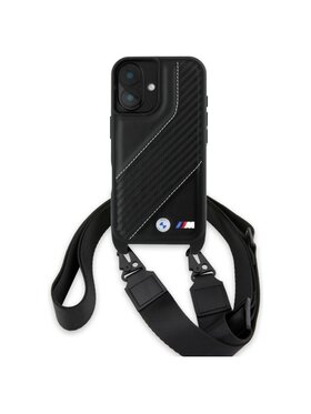 BMW Motorsport BMW Motorsport Etui na telefon Apple iPhone 16 plus Czarny