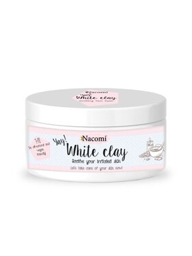 Nacomi Nacomi White Clay biała glinka nawilżająco-łagodząca 50g Zestaw kosmetyków