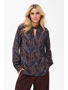 blue shadow blue shadow Bluzka Ika Niebieski Regular Fit