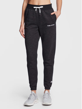 Under Armour Under Armour Melegítő alsó Ua Essential Fleece Script 1374105 Fekete Regular Fit