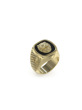 Guess Guess Pierścionek JUMR04003JWYGBK64 Złoty