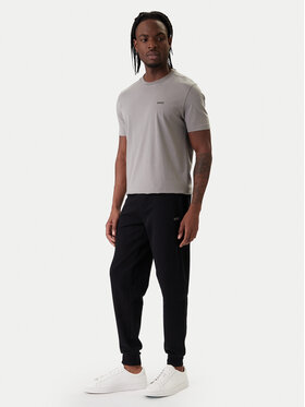 BOSS BOSS Спортивні штани Waffle 50535878 Чорний Regular Fit