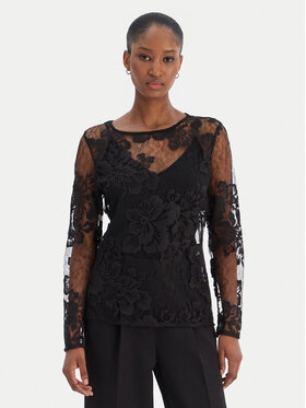 Rinascimento Rinascimento Блузка CFC0126427003 Чорний Slim Fit