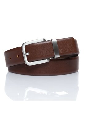 Tom Tailor Tom Tailor Pasek Męski SOPO-TT293 Brązowy