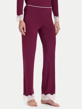 United Colors Of Benetton United Colors Of Benetton Pantaloni pijama 3Z123F04A Vișiniu Regular Fit