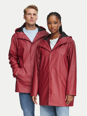 Hunter Hunter Regenjacke Raincoat HARU0003242 Dunkelrot Regular Fit