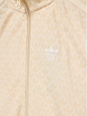 Adidas Majica Dugih Rukava Monogram Track Top H62939 Bijela Regular Fit