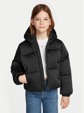 Tommy Hilfiger Tommy Hilfiger Geacă din puf New York KG0KG08050 Negru Regular Fit