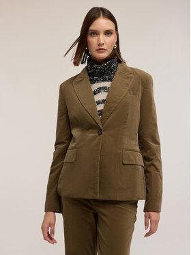 Motivi Motivi Giacca di transizione Q009Q001023N035 Verde Regular Fit